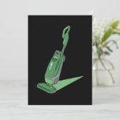 Vacuum Cleaner Housekeeper Woonruiming G Bedankkaart (Staand voorkant)