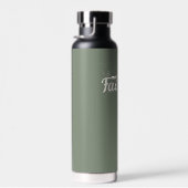 Vacuüm Geïsoleerde 22 oz Waterfles-Groene backgrou Waterfles (Rechts)