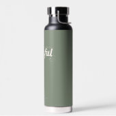 Vacuüm Geïsoleerde 22 oz Waterfles-Groene backgrou Waterfles (Links)