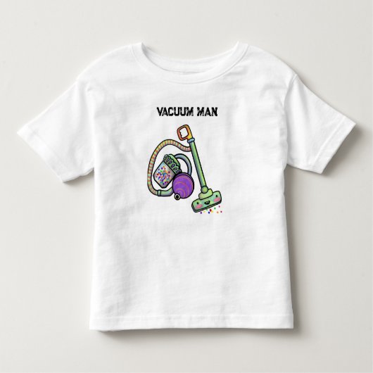 Vacuüm Man peuter T Kinder Shirts (Voorkant)