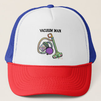 Vacuüm Man Trucker Hoed Pet