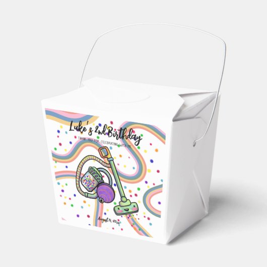 Vacuüm Partij Papier Favor Box, Uitnemen 2x2x2.75 Bedankdoosjes (Voorkant Zijde)