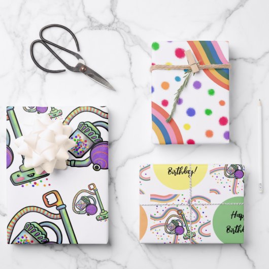 Vacuüm Partij Wrapping Papier Inpakpapier Vel (Voorkant)