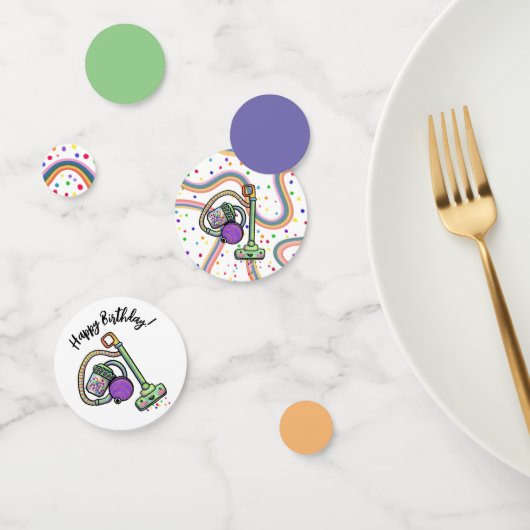 Vacuüm Party Confetti (Groep)