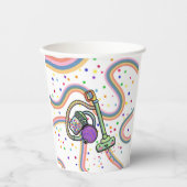 Vacuüm Party Cups Papieren Bekers (Voorkant)