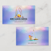 Vacuüm | Pastel-Folie Visitekaartje (Voorkant / Achterkant)