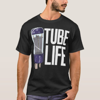 Vacuüm Tube Life Audio Amp Analoge audiofiele hifi T-shirt