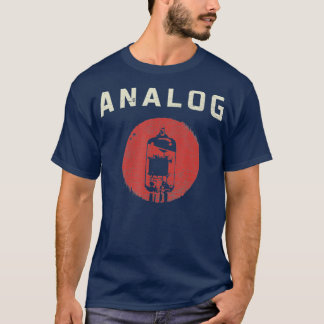 vacuümbuis analoge retro 80s 90s t-shirt