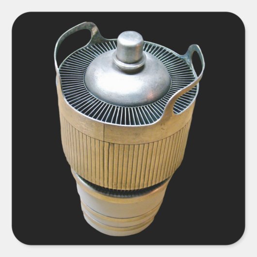 Vacuümbuis met hoog vermogen vierkante sticker (Voorkant)