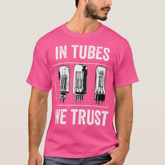 Vacuümbuis versterker analoge audio-elektron VA T-shirt (Voorkant)