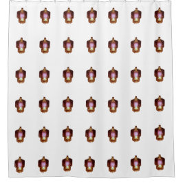 Vacuümbuis voor gloeiend transport douchegordijn