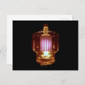 Vacuümbuis voor gloeiende zender briefkaart (Voorkant / Achterkant)