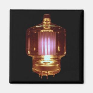 Vacuümbuis voor gloeiende zender magneet