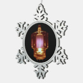 Vacuümbuis voor gloeiende zender tin sneeuwvlok ornament (Rechts)
