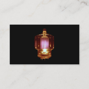 Vacuümbuis voor gloeiende zender visitekaartje