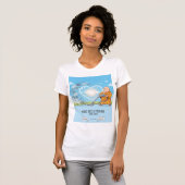 Vacuuming Worry Away — The Daily Clarity Practice T-shirt (Voorkant volledig)