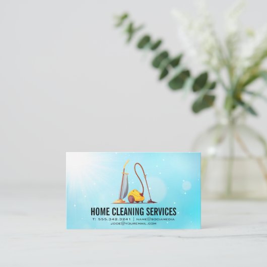 VacuümLogo Visitekaartje (Staand voorkant)