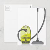 Vacuümreiniger Briefkaart (Voorkant / Achterkant)