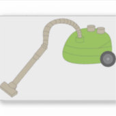 Vacuümreiniger Sticker (Voorkant)