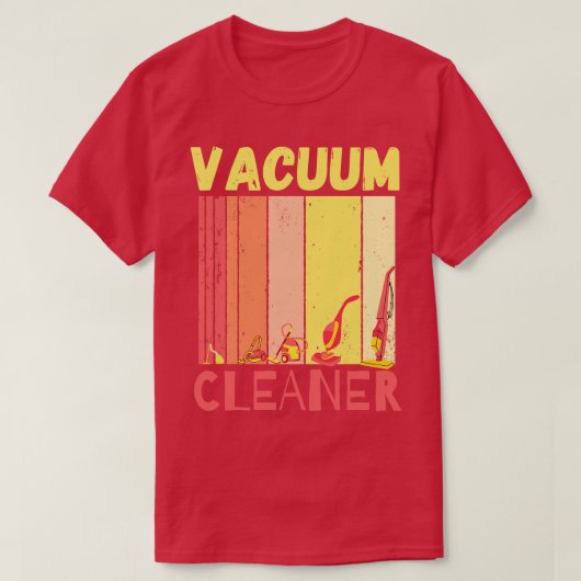 Vacuümreiniger T-shirt (Design voorkant)