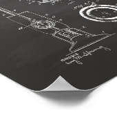 Vacuümschoner 1924-patentartalkbord poster (Hoek)