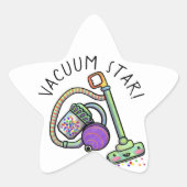 Vacuümster Stickers (20 per vel) (Voorkant)