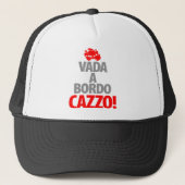 Vada A Bordo CAZZA Trucker Pet (Voorkant)