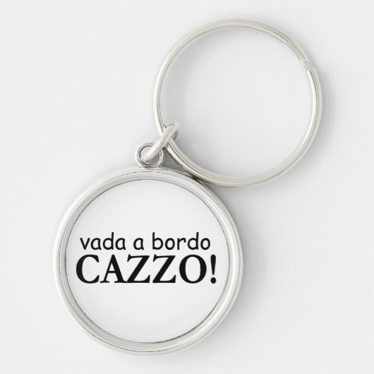 Vada a bordo Cazzo Sleutelhanger (Voorkant)