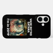 "Vade retro Satana" zwart Case-Mate iPhone Case (Achterkant (horizontaal))