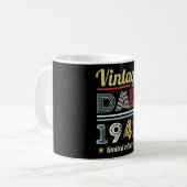  vader 1942 80th Birthday Gift Mannen Retro Koffiemok (Voorkant links)