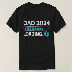Vader 2024 Laden Zwangerschap Aankondiging Nieuwe T-shirt