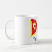 Vader aan de botten Heavy Metal Rock en Roll mok (Links)