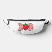 Vader Aardbei Lettering Vector Shirt Ontwerp_1 Heuptasje (Liggend)