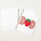 Vader Aardbei Lettering Vector Shirt Ontwerp_1 Planner (Display)