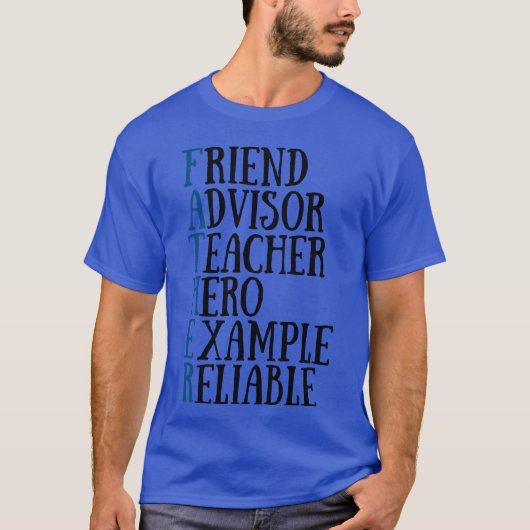 Vader Acroniem vriend T-shirt (Voorkant)