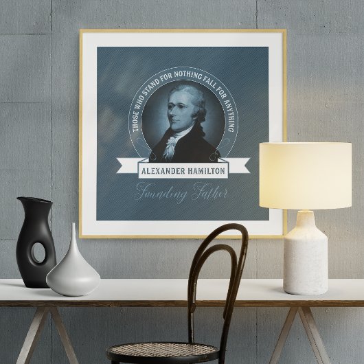 Vader Alexander Hamilton Quotation Poster