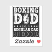 Vader als een gewone vader, maar koeler sticker (Vel)