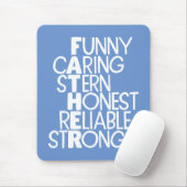 Vader Attributes Crossword Art Muismat (Met muis)