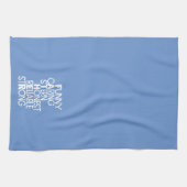 Vader Attributes Crossword Art Theedoek (Horizontaal)