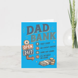 Vader Bank Grappige Bank Van Vader Vader Grap Vade Kaart