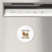 Vader Belasting Grappig Fast Food Vader Citaat Vec Magneet (Insitu (Vaatwasser))