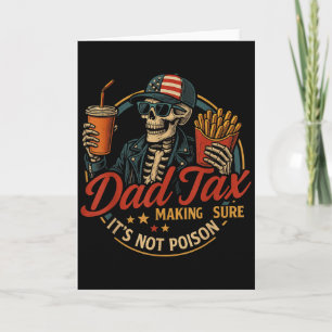 Vader belasting grappig Vaderdag & 4 juli  Kaart