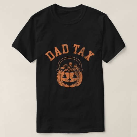 Vader Belasting Grappige Halloween Snoep Shirt (Design voorkant)