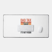 Vader Belasting Wasbeer Vintage Grappige Vader Shi Bureaumat (Keyboard & Muis)
