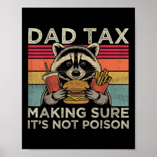 Vader Belasting Zorg Dat Niet Giftig Grappige Wasb Poster