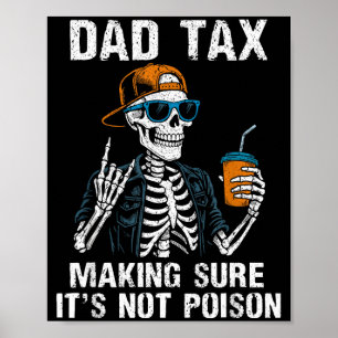 Vader belasting zorgt ervoor dat het niet giftig i poster