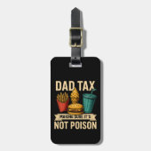 Vader Belastingdienst zorgt ervoor dat het geen ve Bagagelabel (Voorkant verticaal)