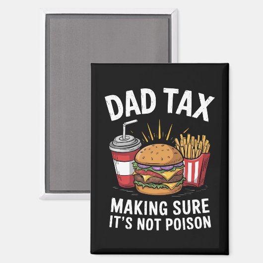 Vader Belastingdienst zorgt ervoor dat het geen ve Magneet (Voorkant / Achterkant)