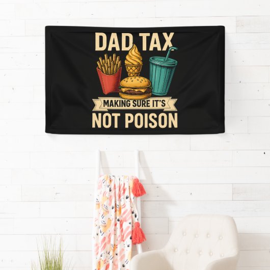 Vader Belastingdienst zorgt ervoor dat het geen ve Spandoek (Insitu)