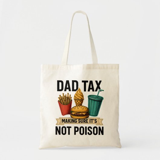 Vader Belastingdienst zorgt ervoor dat het geen ve Tote Bag (Voorkant)